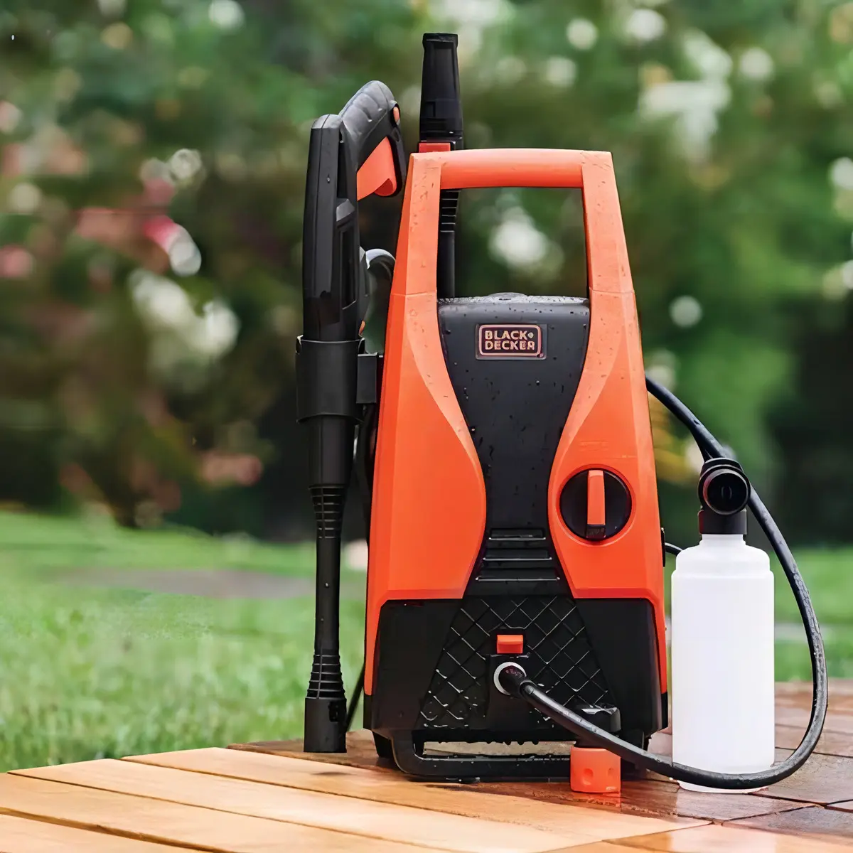Black+Decker PW1450TD - Mangueira e acessórios