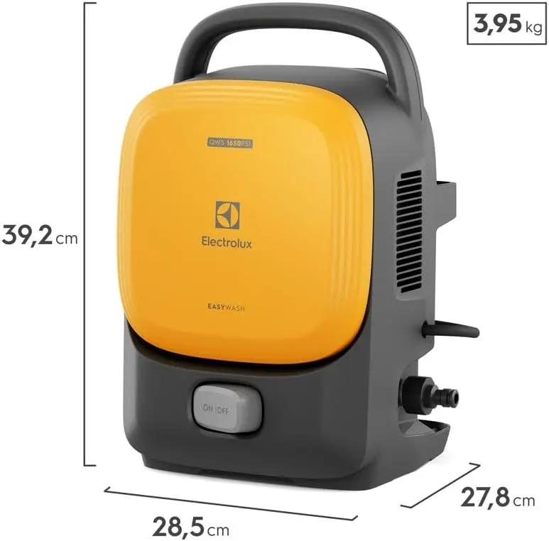 Electrolux PowerWash Eco - Detalhe lateral