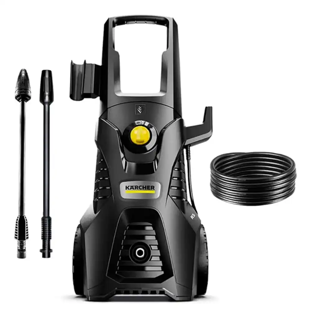 Kärcher K5 com as lanças Turbo Rotativa, Leque Vario e mangueira de 6 metros (imagem principal)