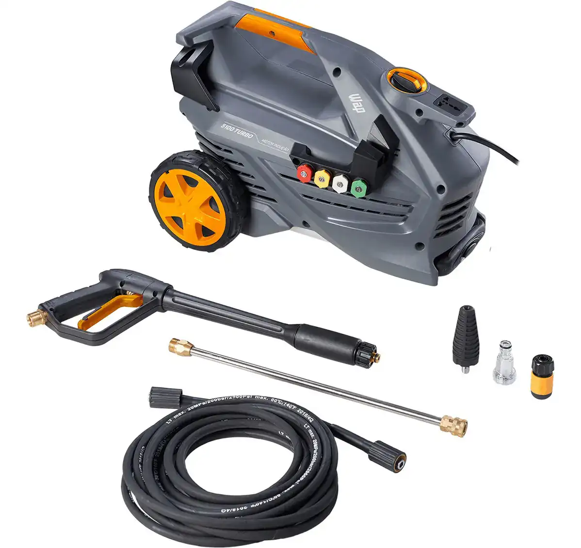 WAP 5100 Turbo com kit completo de acessórios inclusos (vista 2)